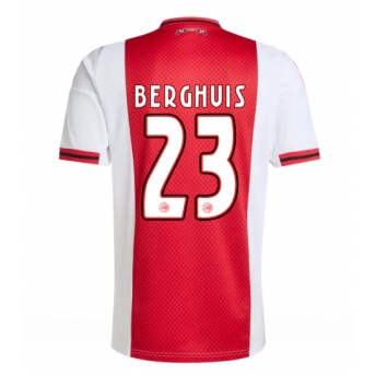 Billige Fotballdrakt Ajax Steven Berghuis #23 Replika Hjemmedrakt 2025-26 Kortermet
